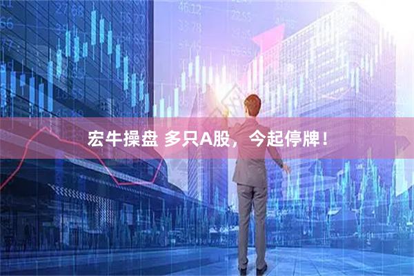 宏牛操盘 多只A股，今起停牌！