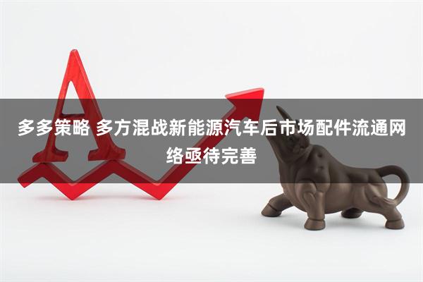 多多策略 多方混战新能源汽车后市场配件流通网络亟待完善